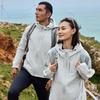 YKK Zipper Hooded Softshell Jacket - High Stretch, Waterproof, Anti-static, All-season Outerwear for Couples, Style D30
