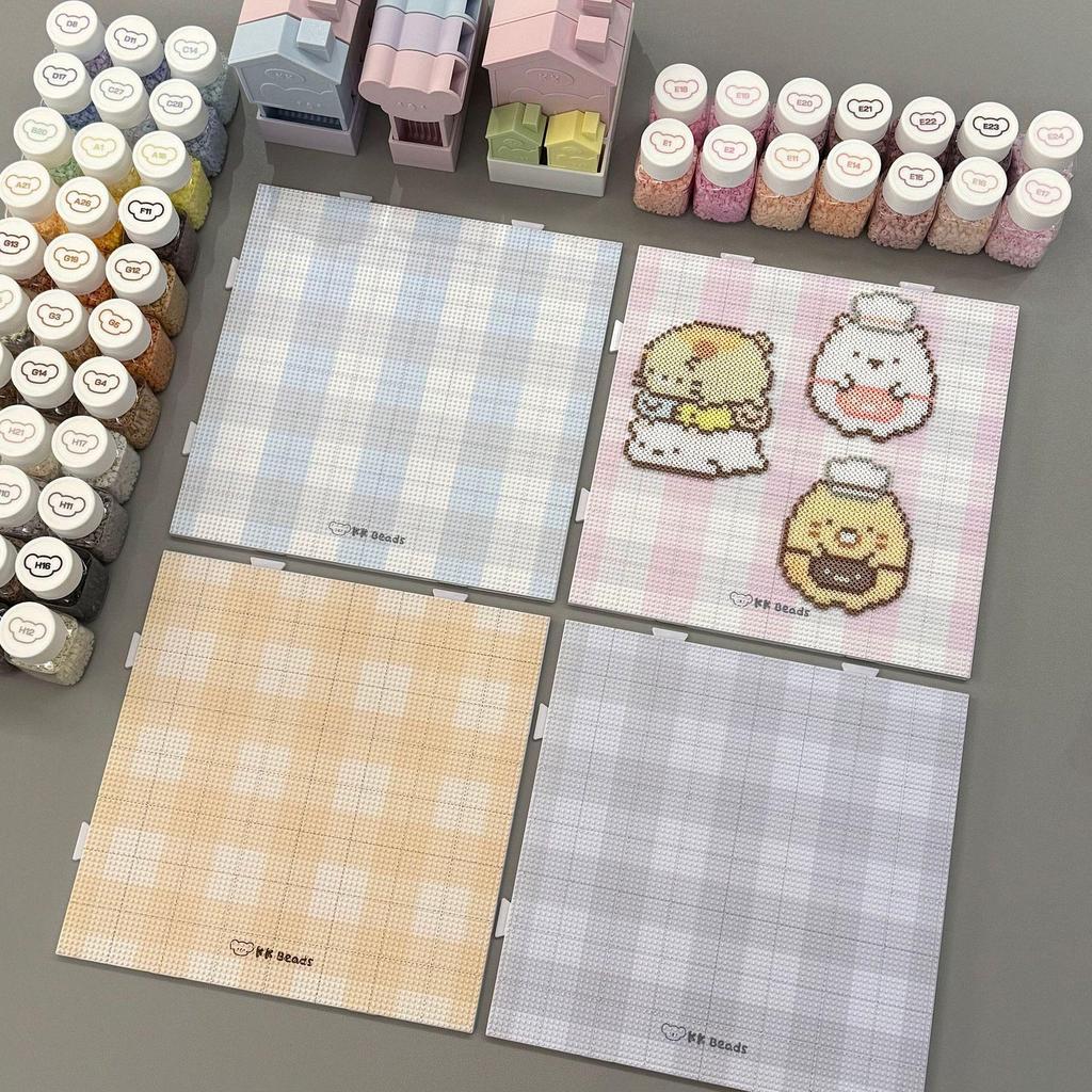 2.6mm Perler Bead Board: High-Temp Resistant, Anti-Scald DIY Base Plate for Handmade Projects