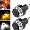 2Pcs Motorcycle Turn Signal Led Light Indicator Blinker Handle Bar End Light