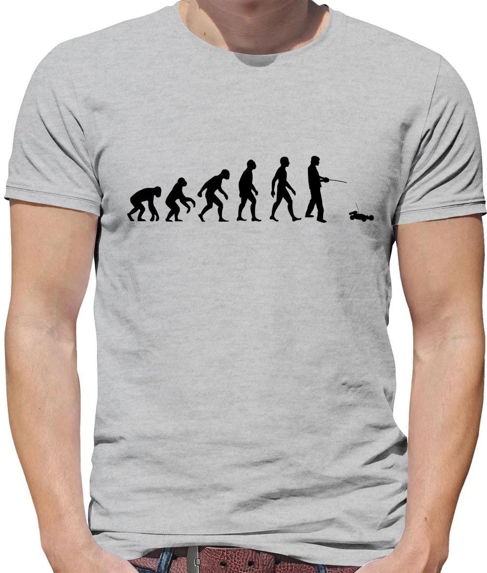 Evolution Of Man Remote Control Car - Mens T-Shirt - RC Racing Toy Cars Play S