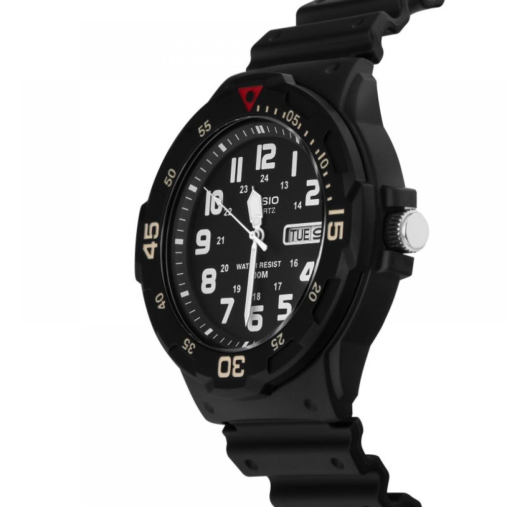 CaSio Mrw 200h 1bvdf  Mrw 200h 1b  Analog SportS Military Men S Urethane Watch