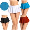 Women's Sexy Schoolgirl Mini Skirt Lingerie School Uniforms Pleated Skirt Cosplay Costumes Club Wear