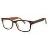 Full Rim Rectangle Brown Smartbuy Collection Quinn  Cp156b Fashion Unisex Eyeglasses