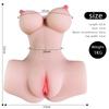 Sex Doll Male Masturbator with Realistic Boobs Vagina and Anal,3 In 1 Torso Masturbator Doll Pocket Pussy Men Masturbation Sex Toys for Man