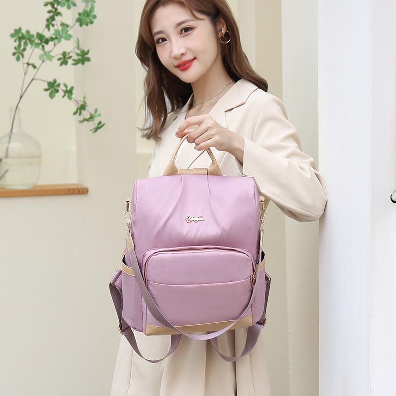 Vysoce kvalitní batoh Oxford pro ženy Mochila Nová designová roztomilá taška na knihy Vodotěsná školní taška proti krádeži Módní cestovní taška přes rameno