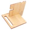 Wood Mobile Phone Holder MultiFunctional Wallet Storage Box for Home Office Living Room