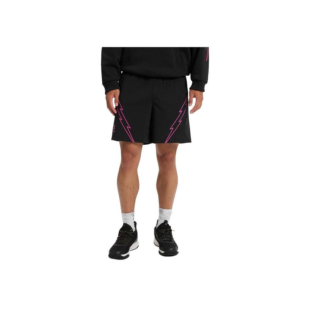 Under Armour Curry China Tour Series Sports Basketball Soft Comfortable Breathable Casual Shorts Men shorts Black 6001843-001