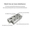 Pneumatics Manifolds Air Distributions Block for Easy Installation Maintenance