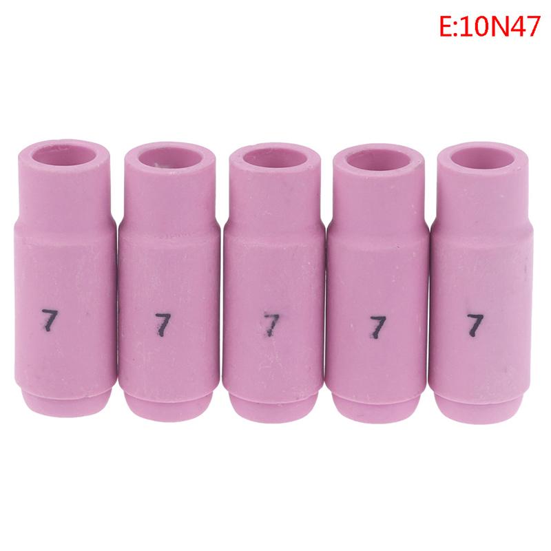 

5 шт. 10N49/50 керамические чашки для плазменной резки, чашки с насадкой для оксида алюминия, большие чашки для сварки Tig