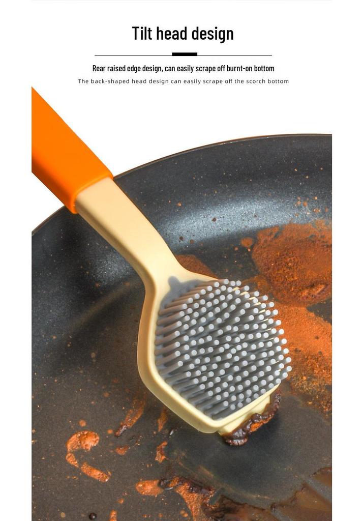 Silicone Non-stick Pot & Pan Cleaning Brush