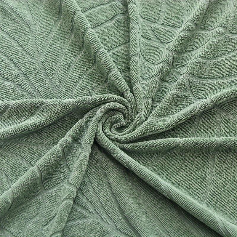 Large Leaf Jacquard Sofa Cover,  Cat Scratch Resistant, Stretchable,Durable Elastic Sofa Cover for Bedroom, Office, Living Room Home Decor