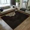 Bohemian Mandala Floral Pattern Area Rug Vintage Print Carpet Floor Mat Home Living Room Bedroom Ethnic Home Decoration