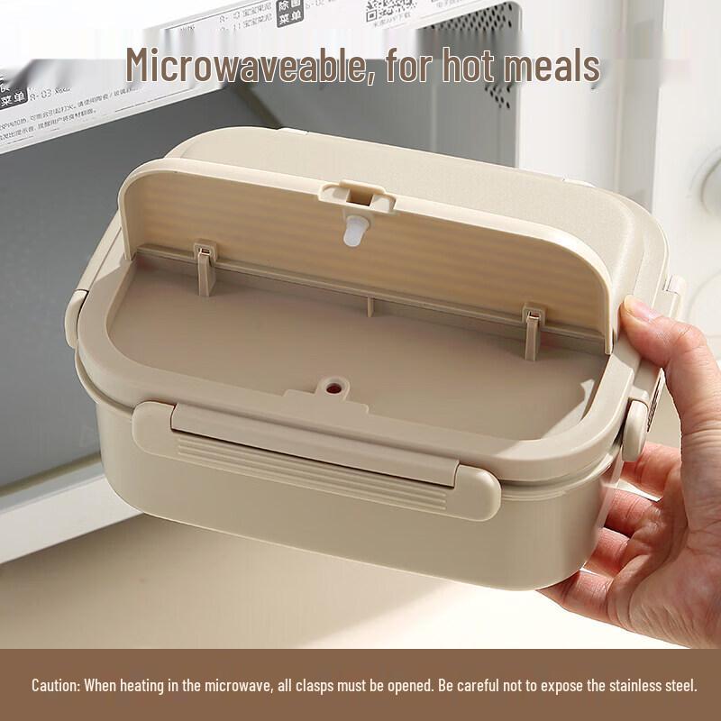 Youluo Stainless Steel Microwaveable Insulated Lunch Box