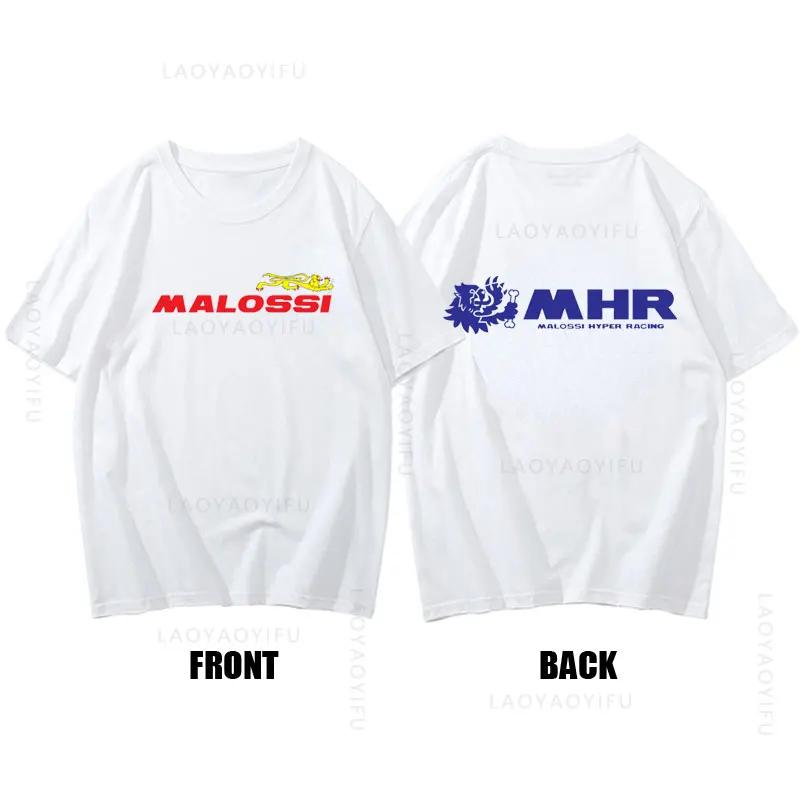 Gorąca Sprzedaż Nowa Moda Motyw Malossi 100%Bawełna Letnia Odzież Uliczna Krótki Rękaw T-Shirt Y2k Śmieszna Koszulka Unisex Graficzna Siłownia