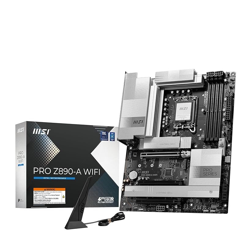 

MSI PRO Z890-A WIFI Equipped with Z890 chipset ATX motherboard MB6586