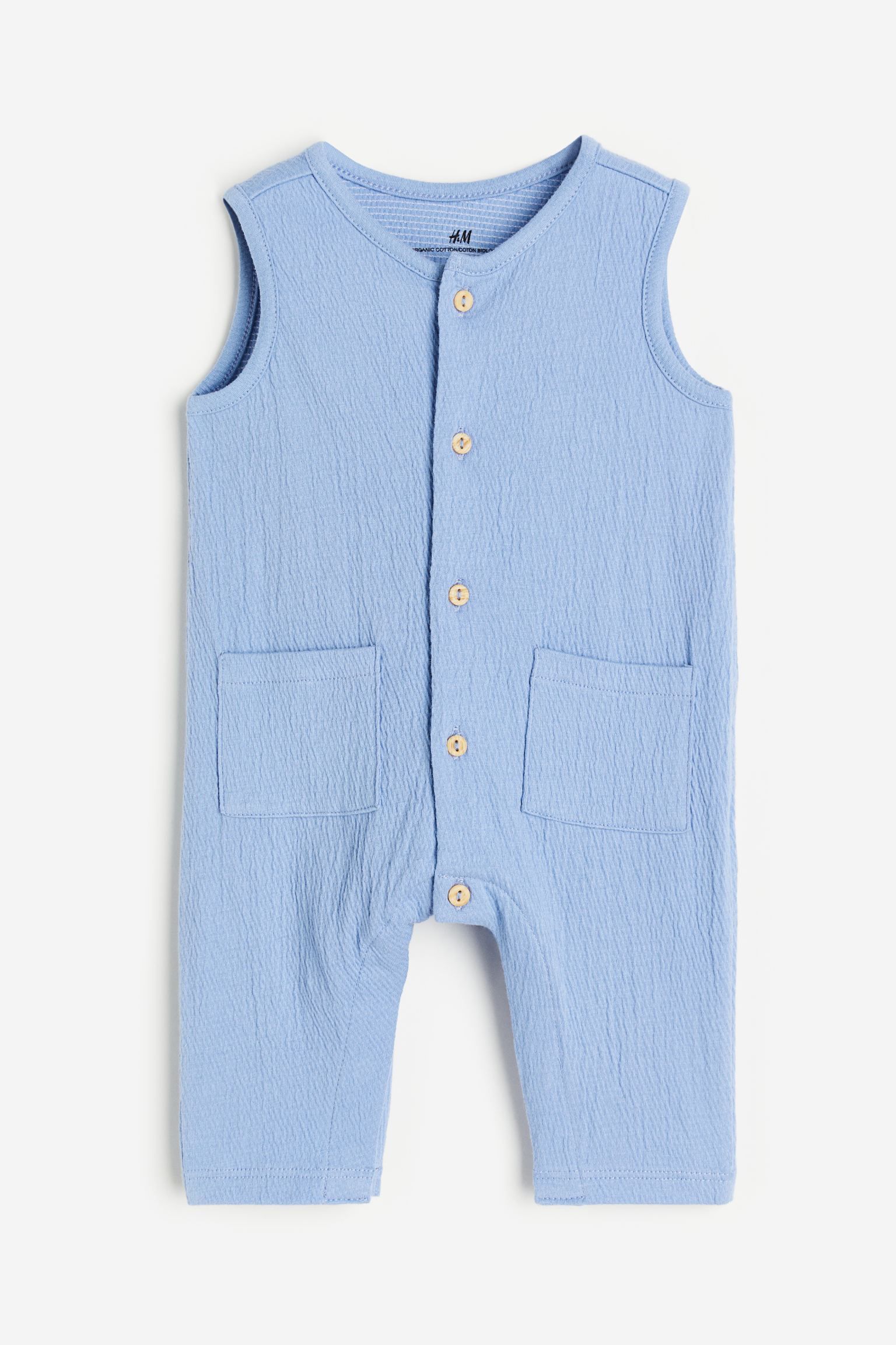 

Sleeveless romper suit