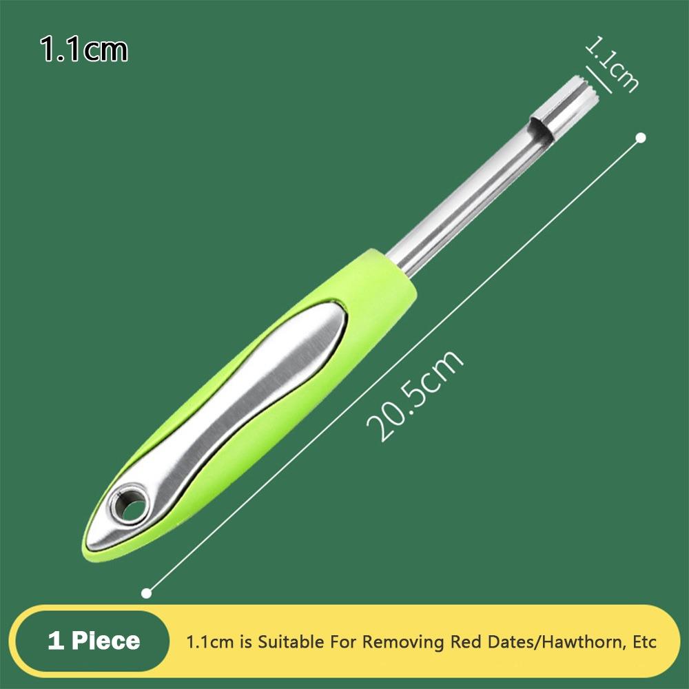 

New Stainless Steel Fruit Pitter Core Remover Seed Remover Apple Core Remover Fruit Corer Kitchen Gadgets
