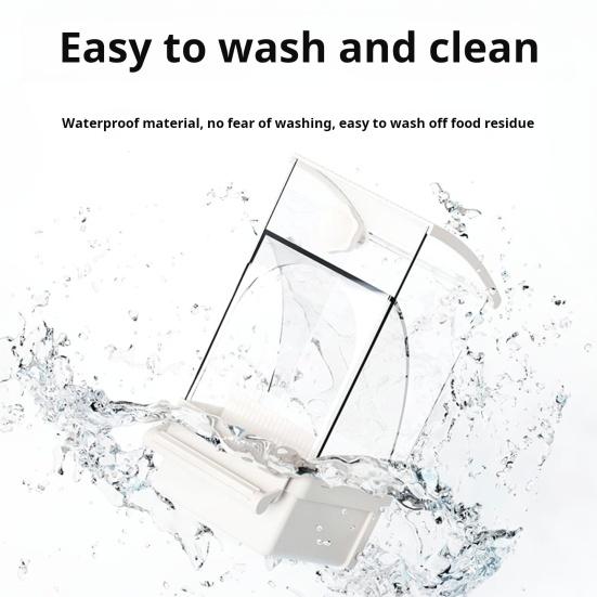 Krmítko pro ptáky Průhledný design Velká kapacita Odolné proti povětrnostním vlivům Prachotěsné Snadná instalace Kolibřík