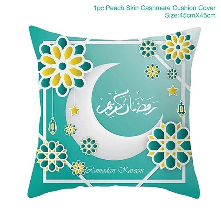 45x45 Cm Eid Cushion Cover Ramadan Decoration Home