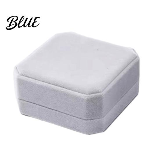 Jewelry Organizer with Shockproof Case Box Design Octagonal Compartments 3-in-1 Soft Flannel Organizer for Necklaces Rings Earrings Wedding