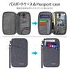 ARVOK Passport Neck Security Passport Lightweight 13 Large Convenient for International Neck Strap Hand Travel Pouch Case, Strap, 2-Way, RFID-Proof,