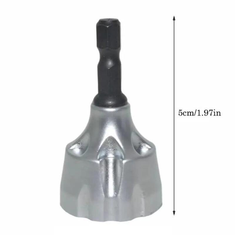 

Прочное круглое сверло для снятия заусенцев из вольфрамовой стали, инструмент для снятия заусенцев с металла, внешняя резьба с шестигранником, инструмент для наружной фаски, болт для ремонта B