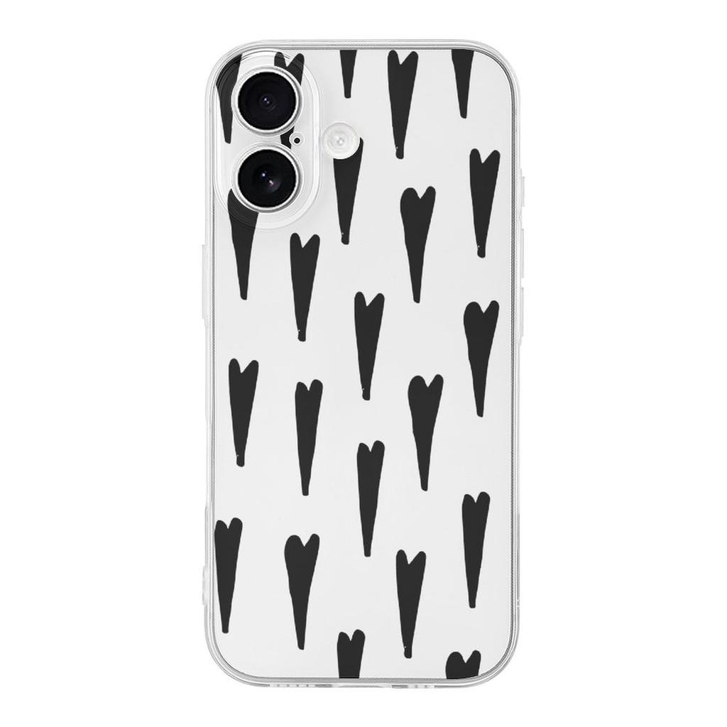 1 Pack Pour iPhone Série 17 Coque de Téléphone en TPU Mince Durable Design Anti-Jaunissement, Protection Quotidienne