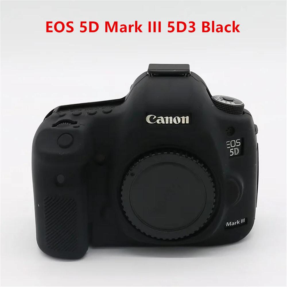 Soft Silicone Armor Camera Body Case For Canon EOS 600D 650D 700D R10 R7 RP R6 R 7D 77D 5D3 5D4 6D 80D 70D 6DII 1500D 1300D 200D