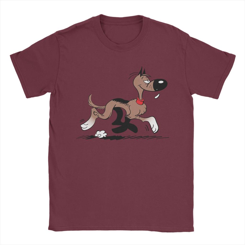 Mens Rantanplan Lucky Luke T Shirt Cartoon 100 Cotton Clothes Fashion Short Sleeve Round Neck Tee Shirt Plus Size TShirts