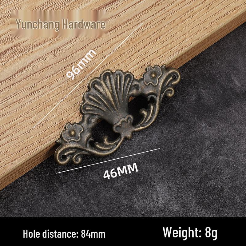 Iron Flower Decorative Corner Stickers for Antique Furniture and Wooden Boxes
