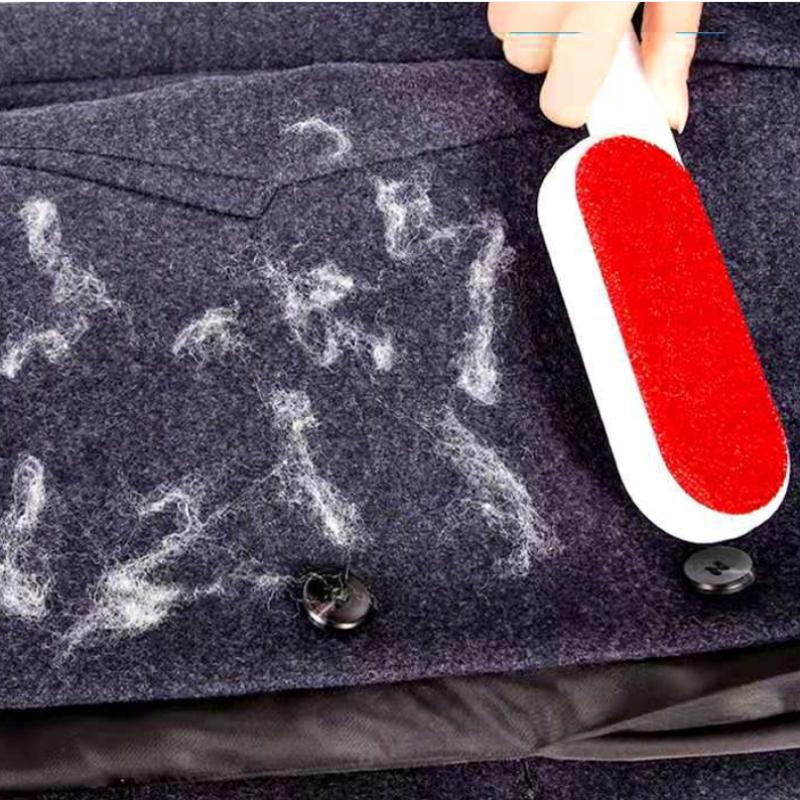 1Pc Reusable Double-sided Dust Brush, Pet Hair Cleaning & Daily Dusting Tool, Easy to Use No Power