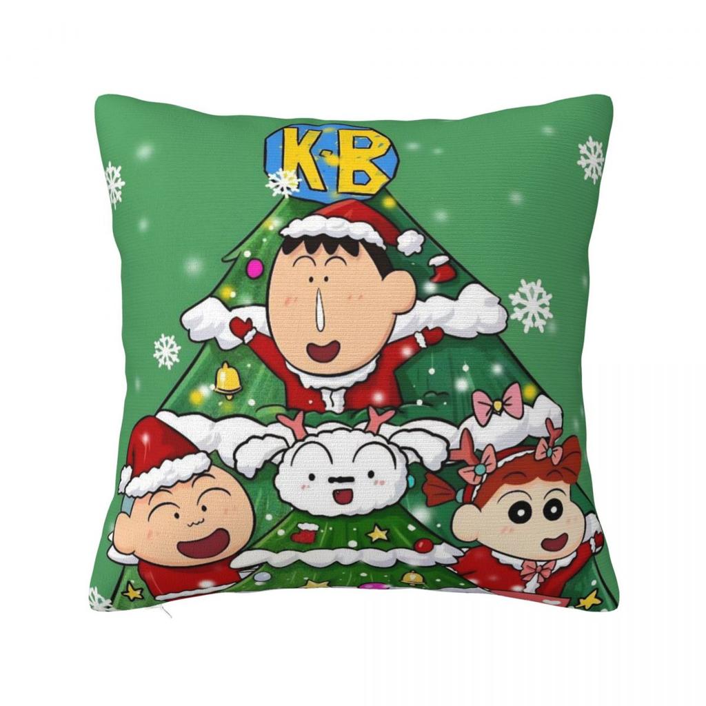 Pillow Cover Crayon Shin-Chans Graphic Cushion Cover Fashion Pillow Case For Sofa Home Decorative Pillowcases
