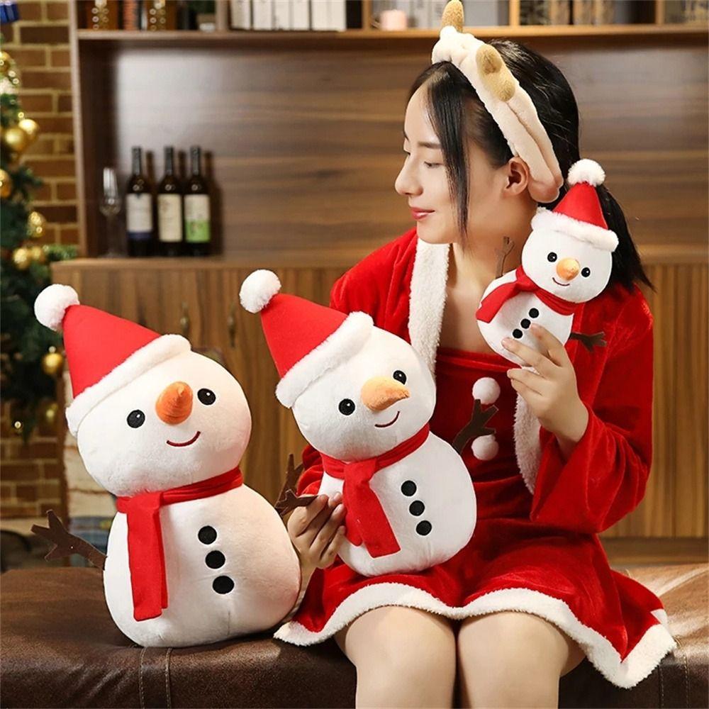 Gifts Stuffed Animal Snowman Plush Toy Santa Claus Plush Toys Elk Stuffed Toys Christmas Plush Toys