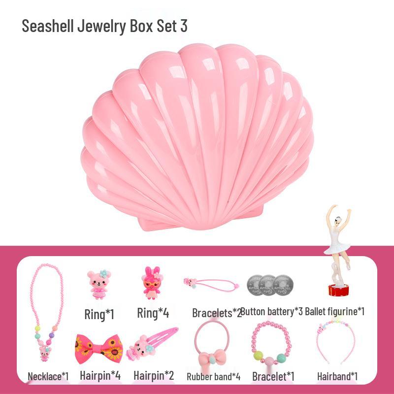 Little Girl Princess Ballet Music Box - Rotating Crystal Ball Birthday Gift for Children
