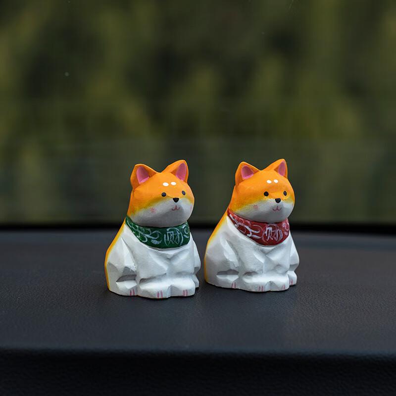 OLOMM Handmade Shiba Inu Car Ornaments