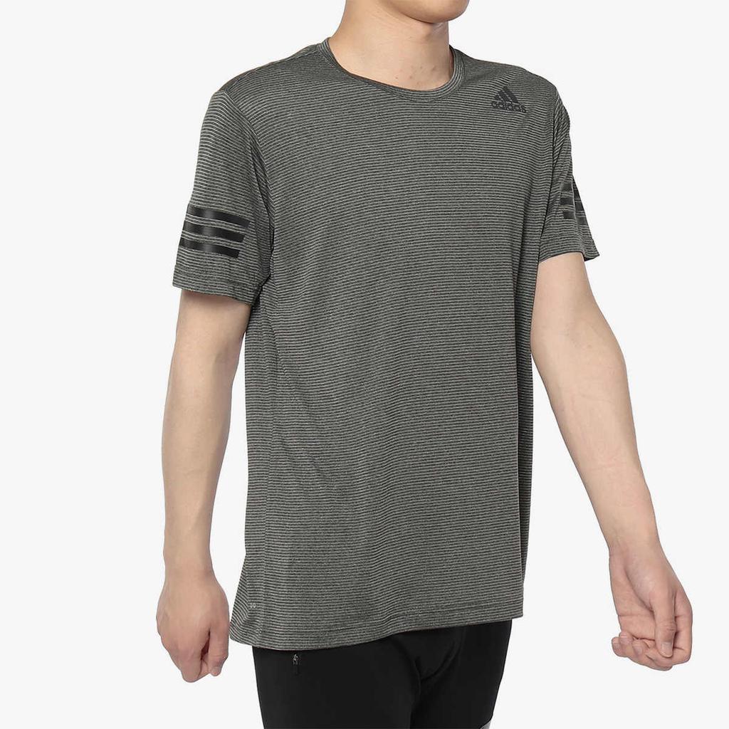 Adidas Freelift CC Round Neck Comfortable Casual Short Sleeve T-Shirt Men T-Shirts Green DY9589