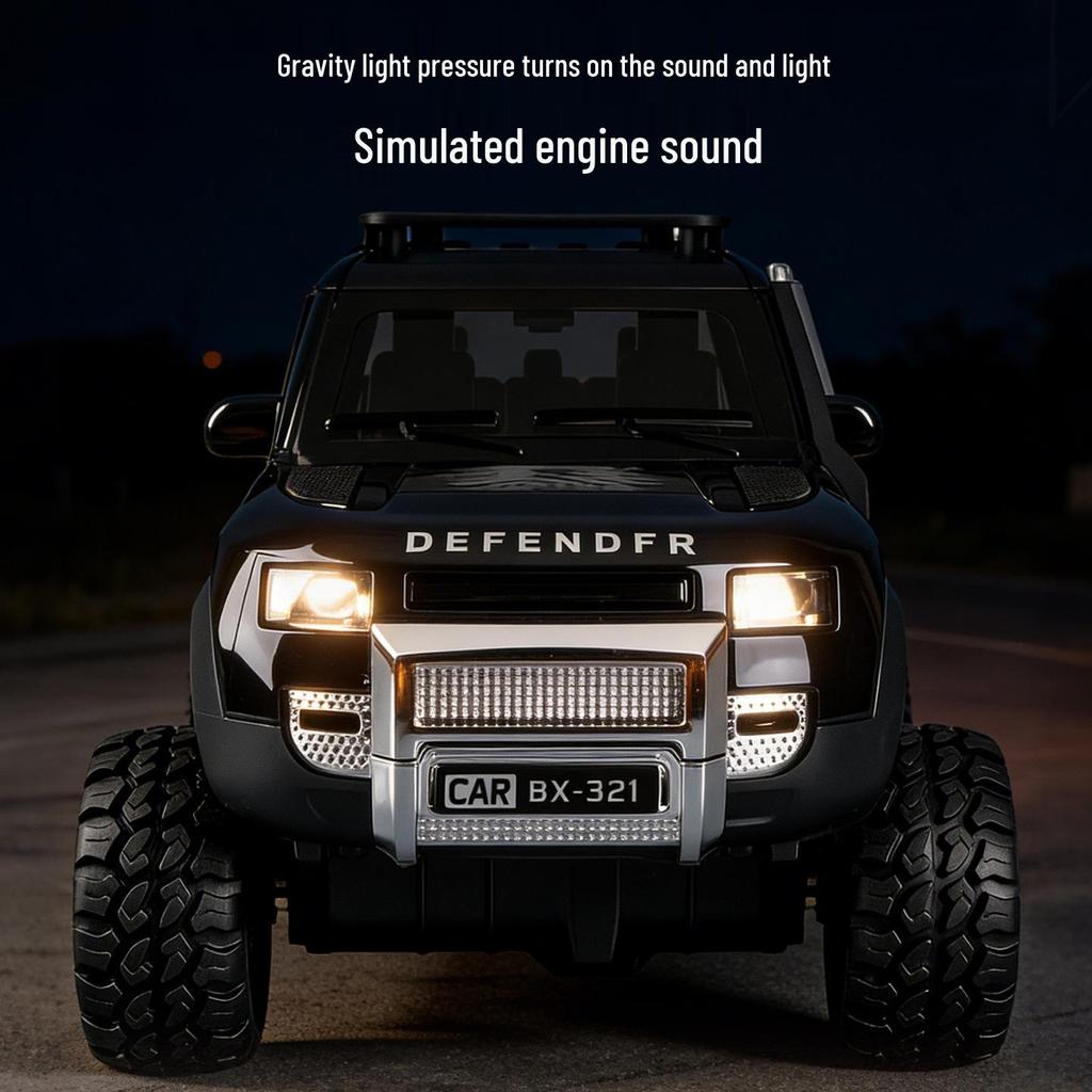 Children's Six-Wheeled Off-Road Vehicle Toy with Sound and Light