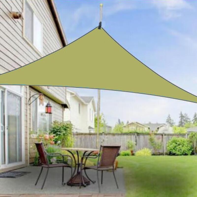 Outdoor Triangular Sunshade Canopy