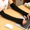 Fashion Women Lady Knitted Long Fingerless Gloves Wrist Arm Hand Warmer Winter