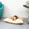 Waschbares Winter Haustierbett Warm Hunde Zwinger Abnehmbar Bissfest Welpen Sofa Kissen Plüsch Katzenmatte für Großes Haustier Schlafsack