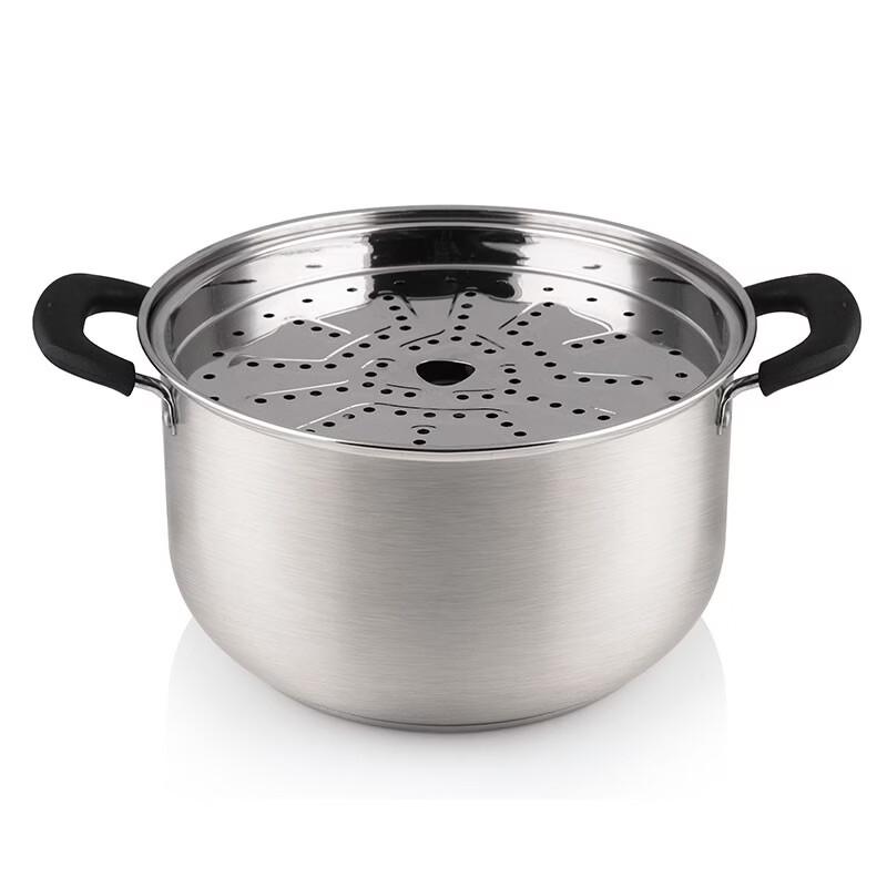 COOKER KING Stainless Steel Soup Steamer Pot