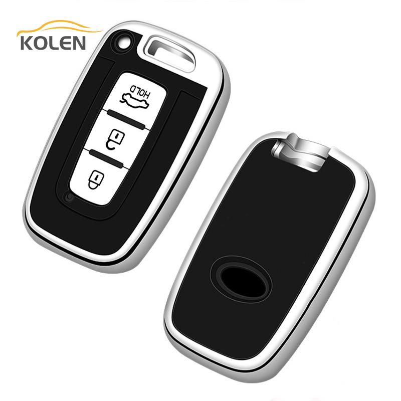 Soft TPU Car Remote Key Case Cover Shell Fob For Hyundai Genesis Equus Veloster For KIA Sportage Forte Optima Soul Azera Sorento