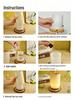 Ultrasonic Aroma Humidifier: Silent Bedroom Essential Oil Diffuser with Large Mist