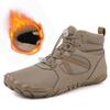 Unisex Waterproof Non-Slip Winter Hiking Boots with Plush Lining