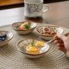 Floral Pattern Dipping Dish Mini Soy Sauce Dish Multi-functional Mini Fruits Bowl  Hot Pot