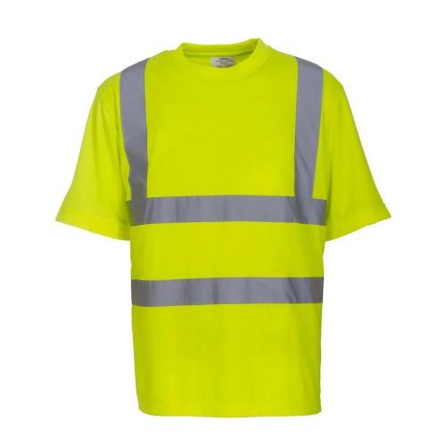 Yoko Herren Fluo Hi-Vis T-Shirt