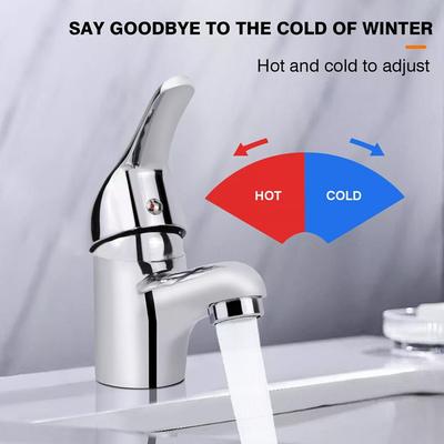 Easy Installation Bathroom Tap Sink Faucet Water Mixer Leakage Prevention