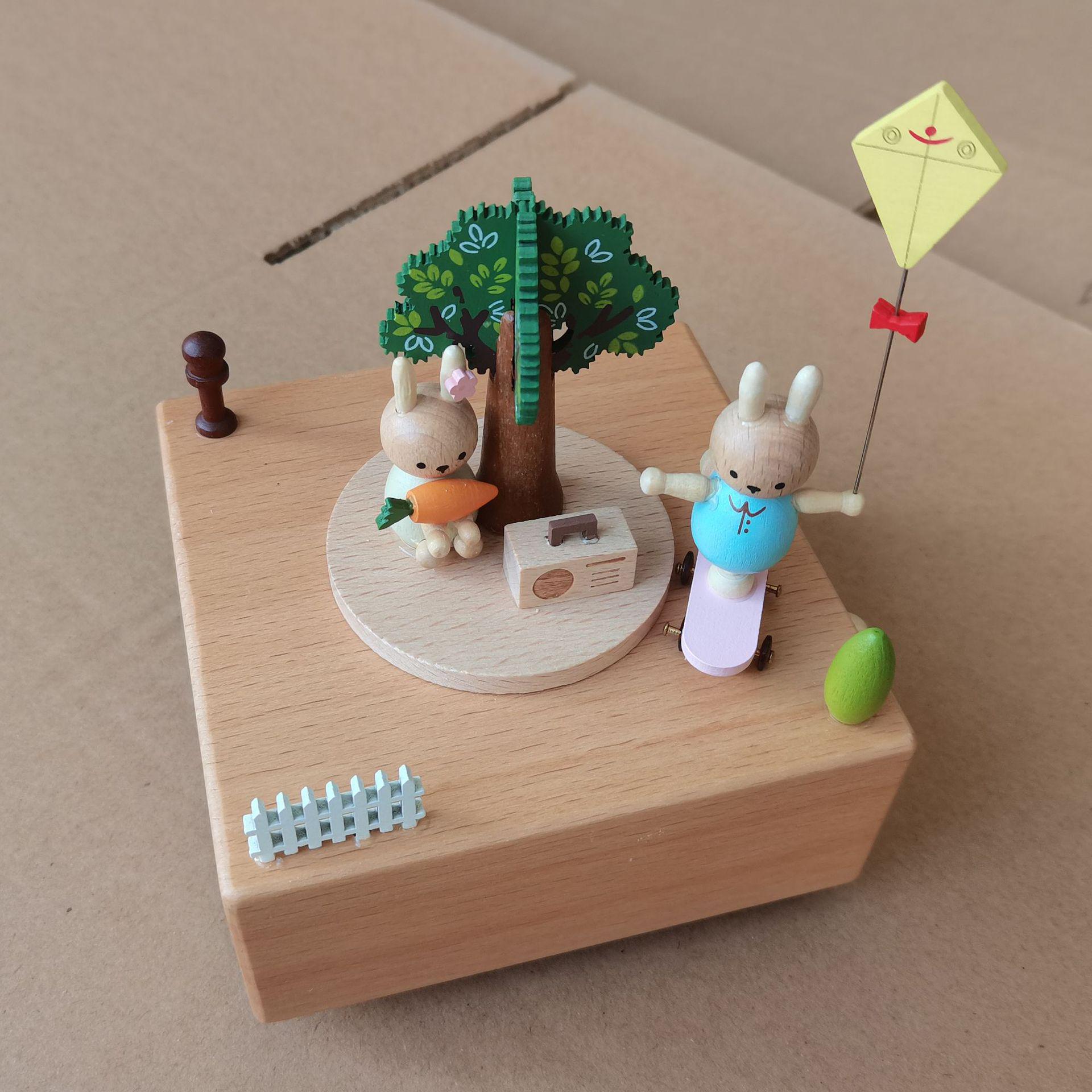 

Wooden Train Music Box – Perfect Gift for Children s First Birthday or Anniversary