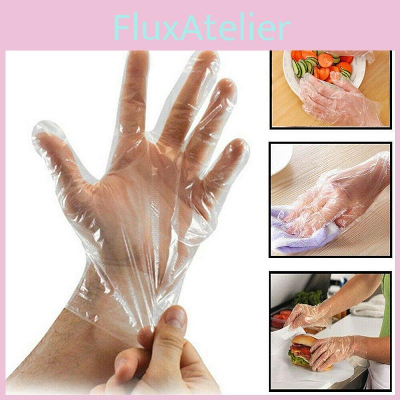 Eco-friendly Food Grade 1000pcs Clear Disposable Gloves For Sanitary Protection