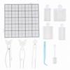 10Pcs Handheld Fuse Beads Picking Tray Kit Efficient Padding Fuse Bead Needle  Household